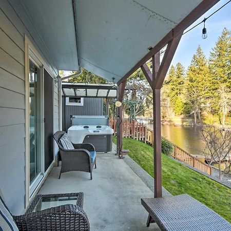 The Peacock House - Waterfront Home With Hot Tub! Olympia Luaran gambar