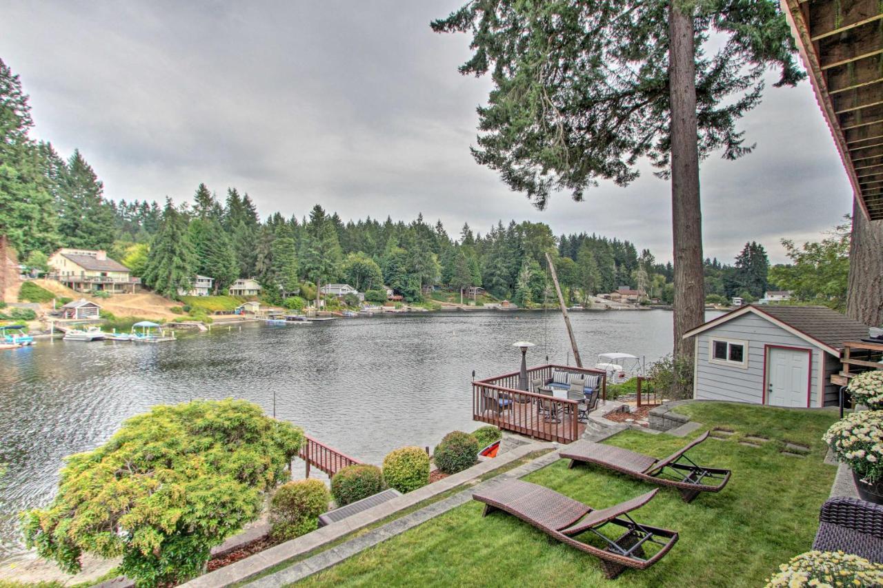 The Peacock House - Waterfront Home With Hot Tub! Olympia Luaran gambar
