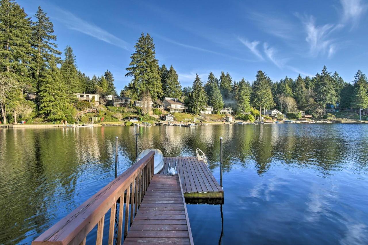 The Peacock House - Waterfront Home With Hot Tub! Olympia Luaran gambar