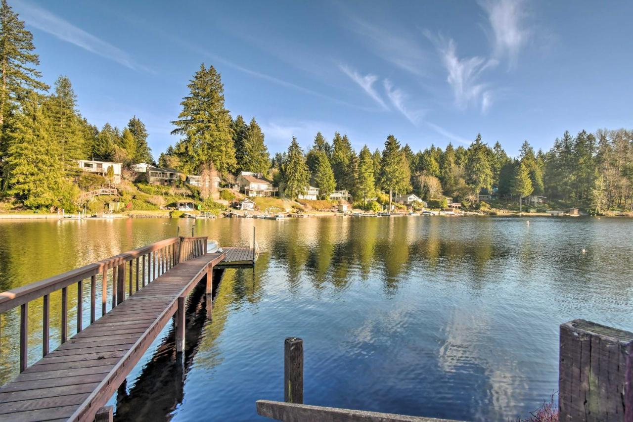The Peacock House - Waterfront Home With Hot Tub! Olympia Luaran gambar