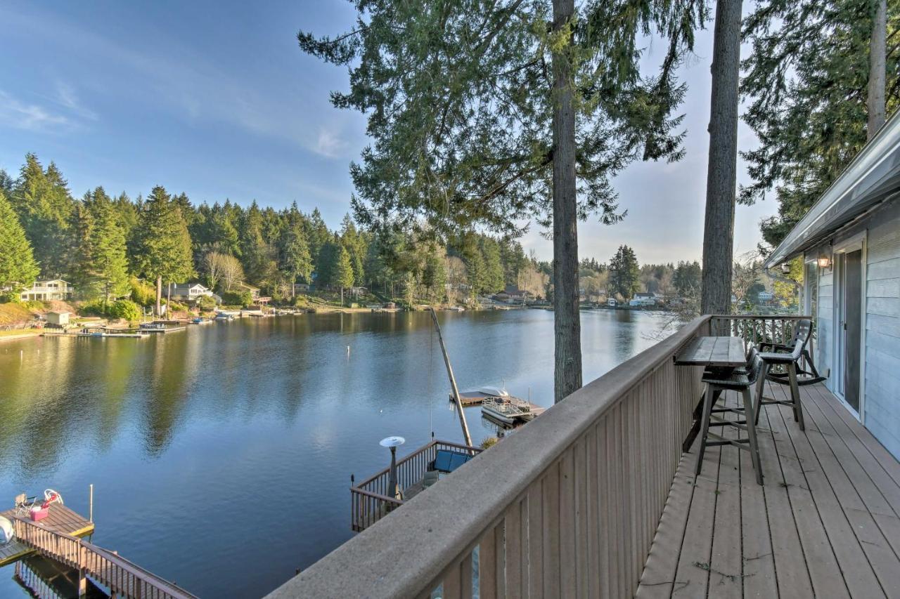 The Peacock House - Waterfront Home With Hot Tub! Olympia Luaran gambar