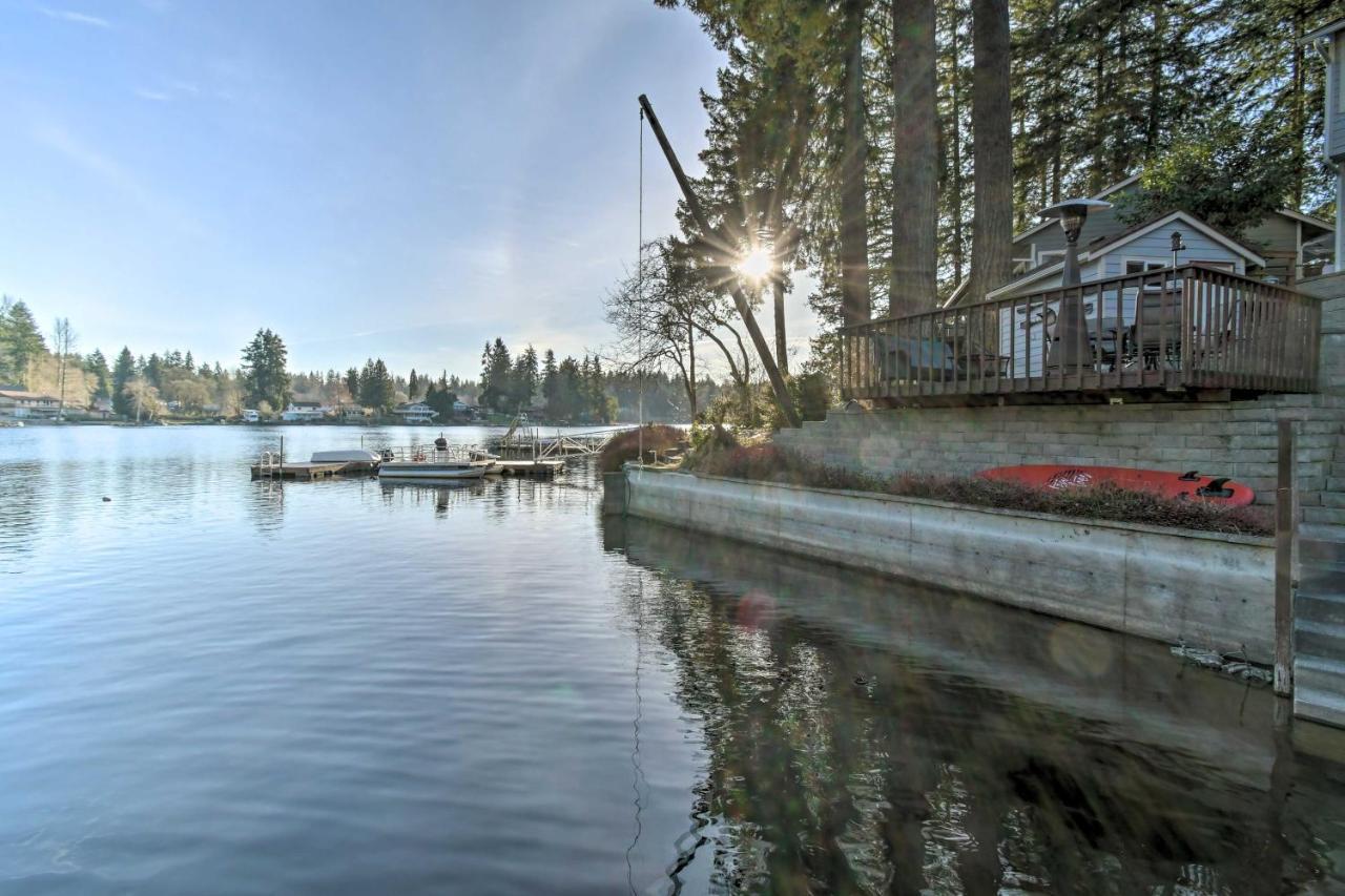 The Peacock House - Waterfront Home With Hot Tub! Olympia Luaran gambar